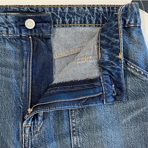 NWT Lauren Ralph Lauren Bleached Wide Leg Jeans Women’s Size 10 - Picture 15 of 16